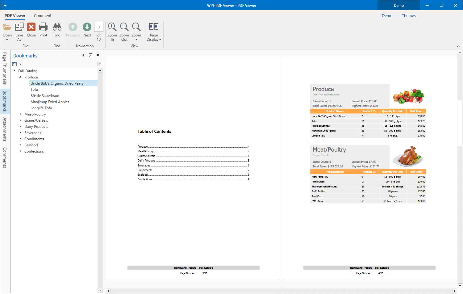 WPF PDF Viewer Display Print PDF Docs DevExpress