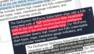 WinForms Text Editors | DevExpress
