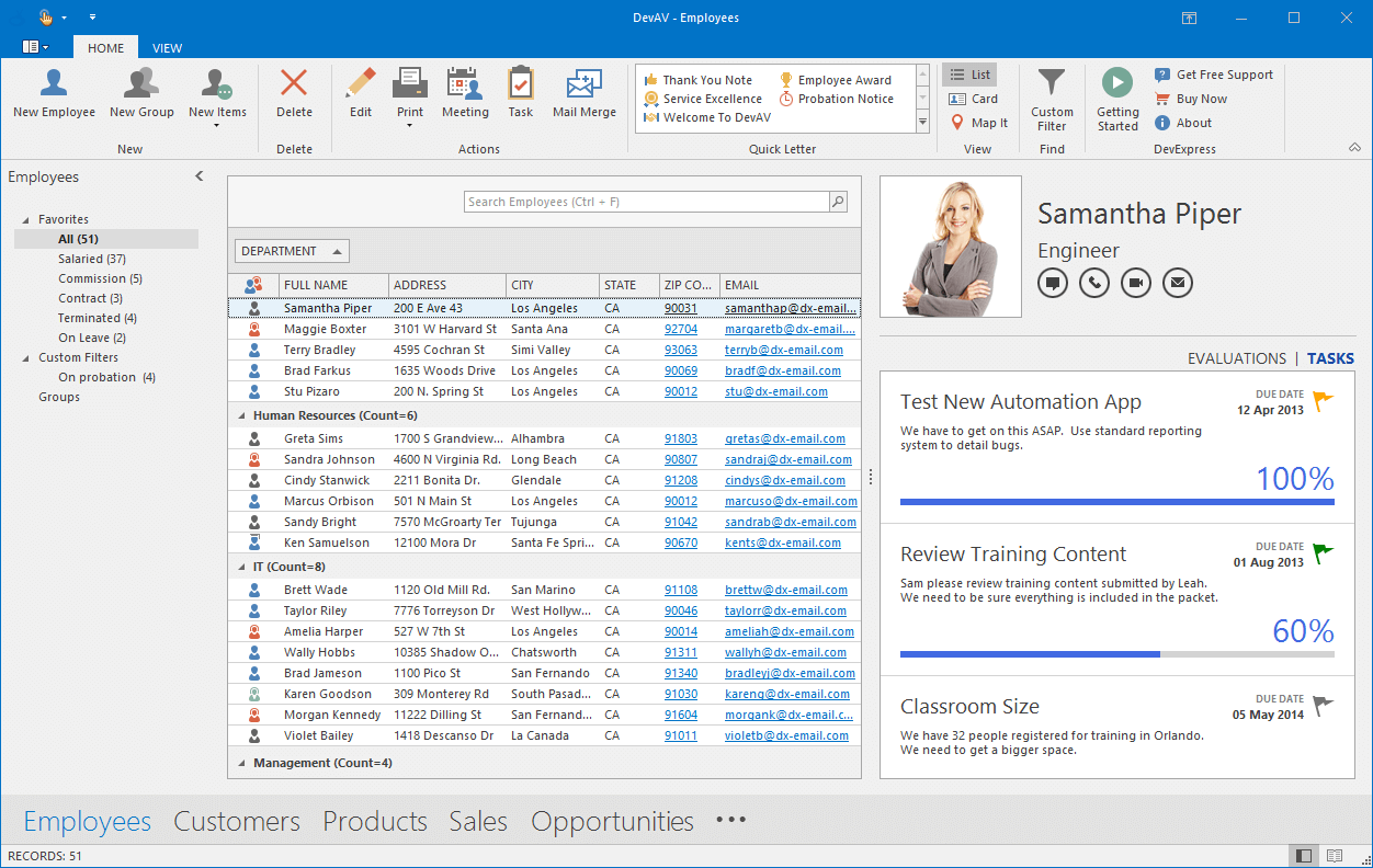 Windows and Web Desktop Controls for .NET 8