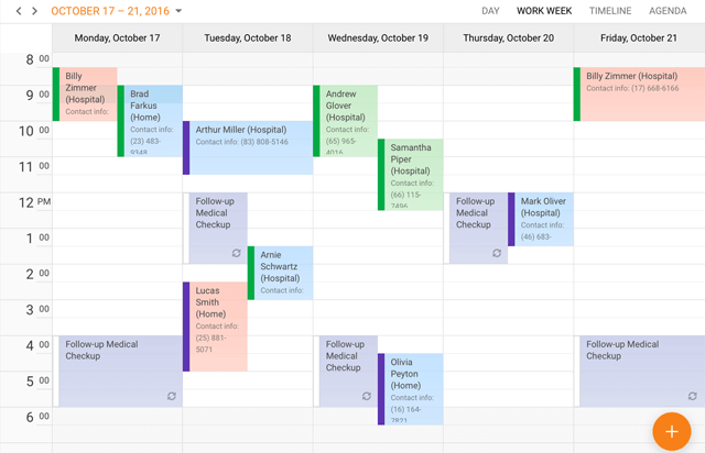 bon secour web scheduler