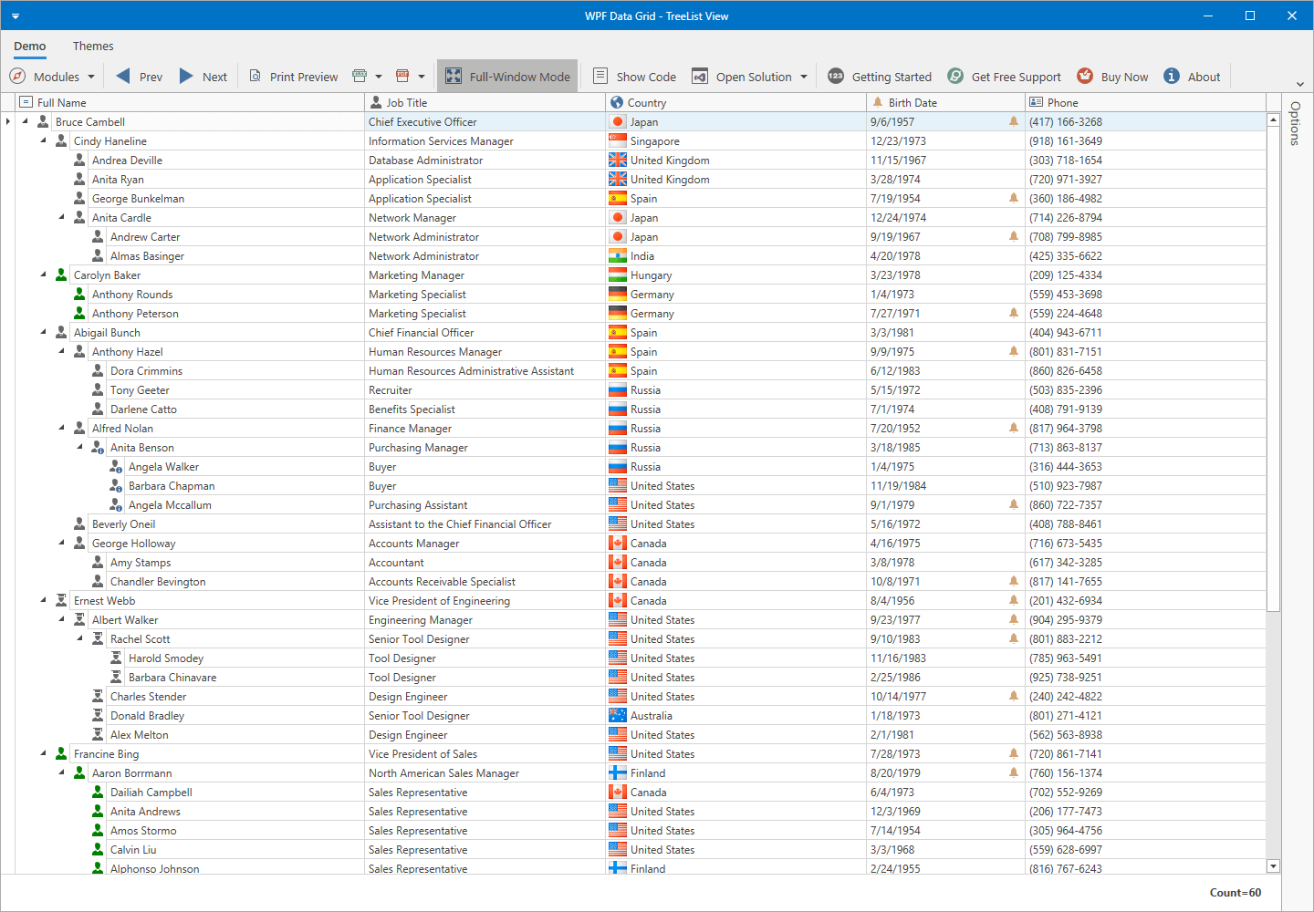 WPF DataGrid - Fastest XAML Grid for .NET | DevExpress