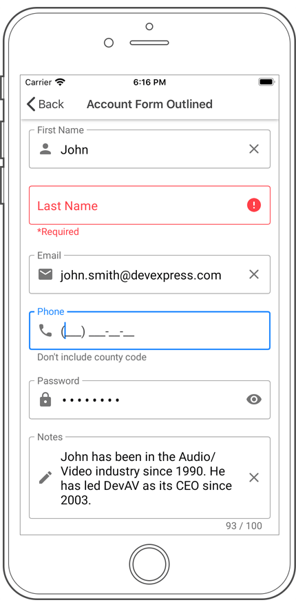 devexpress xamarin endrowedit not called on new row