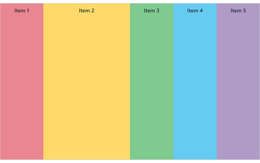 Horizontal Stack Layout - Blazor UI Components | DevExpress