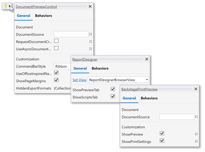 Suggested Actions for WPF .NET Core Reporting | DevExpress