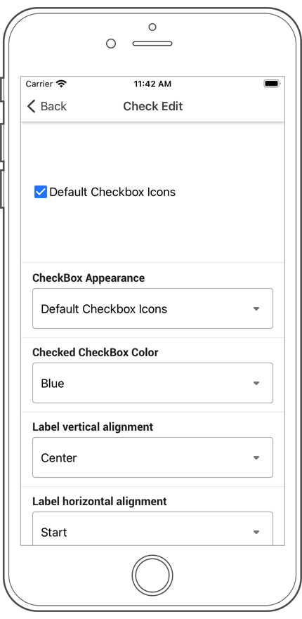 devexpress xamarin save new row