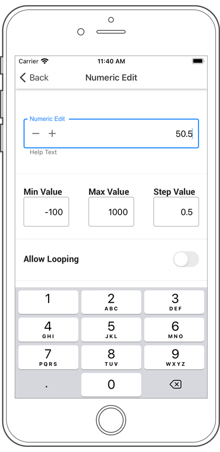 Numeric Edit - Xamarin.Forms UI | DevExpress