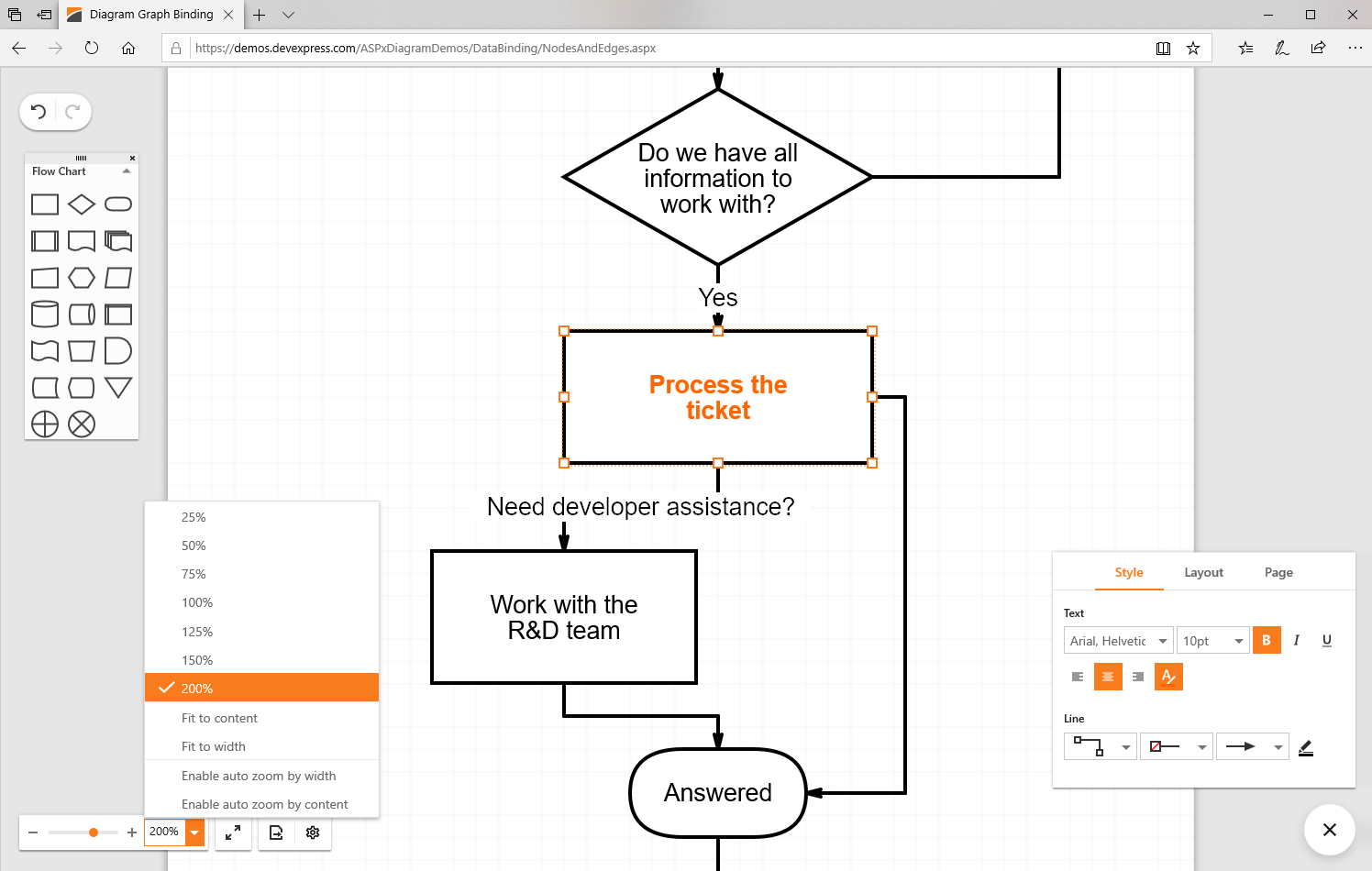 Diagram Tools - ASP.NET Diagram Control, DevExpress