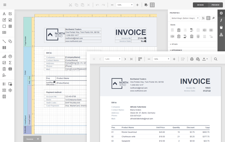 Blazor UI Components - Reporting | DevExpress