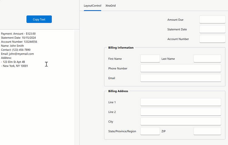 Smart Paste - DevExpress AI-powered Extensions