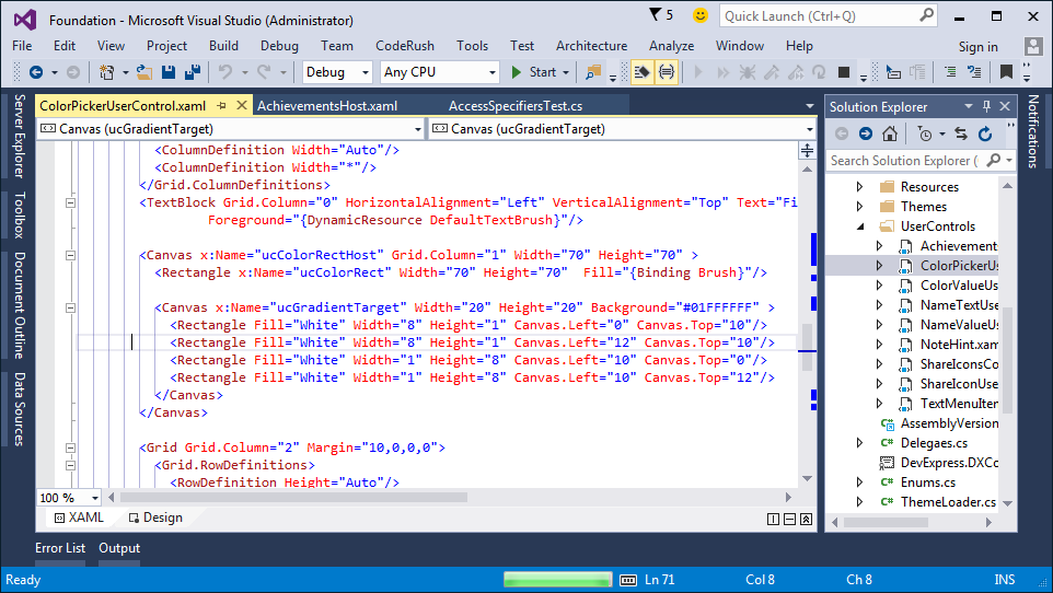 CodeRush Structural Highlighting