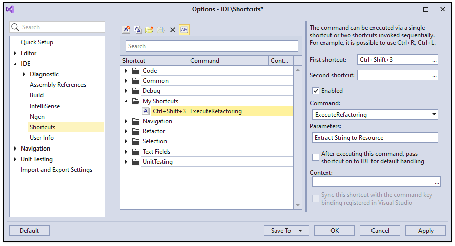 ExecuteRefactoring Command - CodeRush | DevExpress