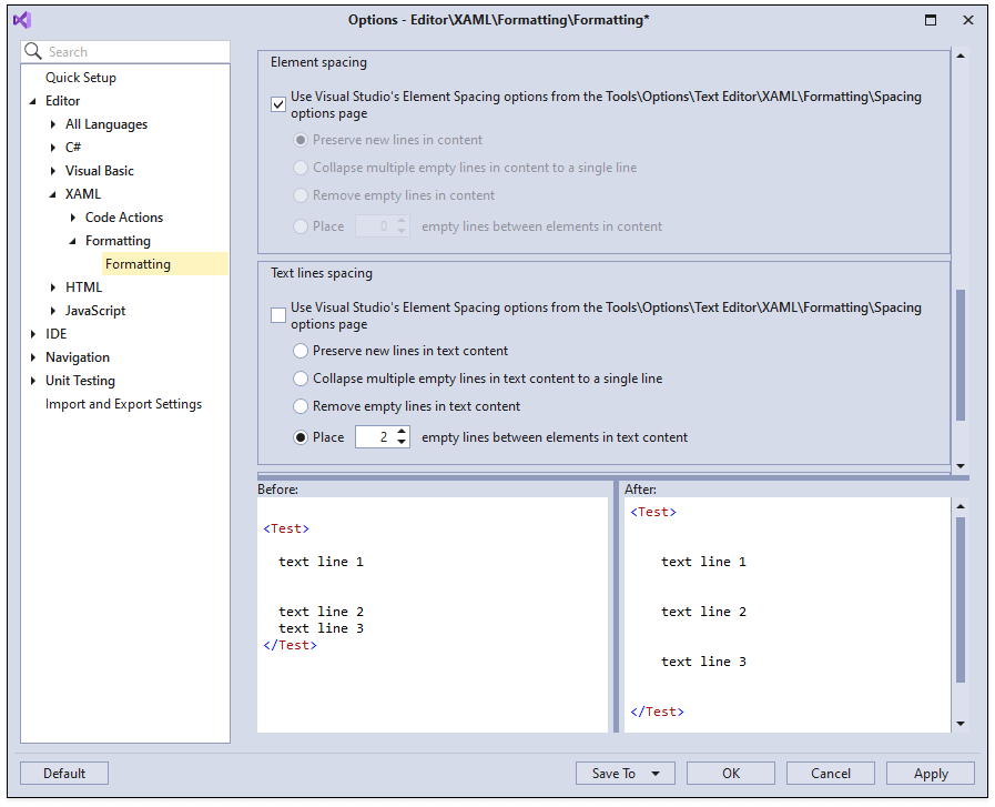 XAML Support - CodeRush | DevExpress