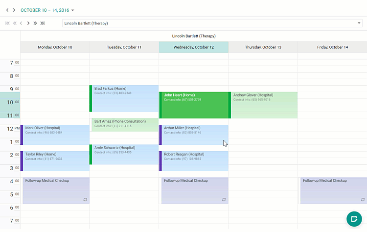devexpress scheduler