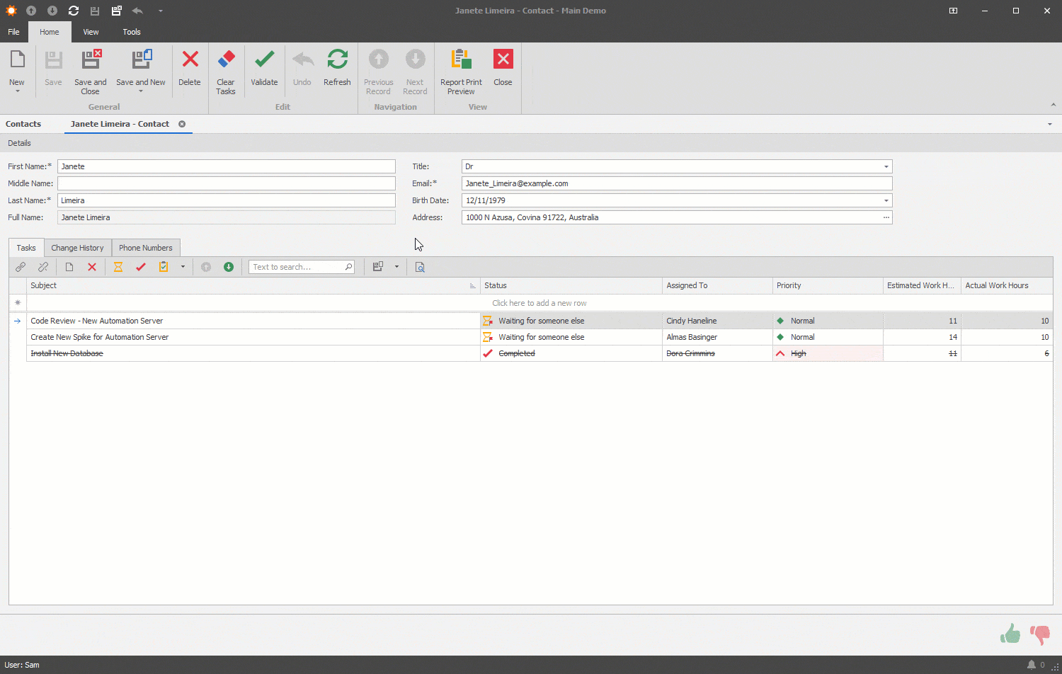 WinForms Automatic Form Layout - UI Design Control | DevExpress