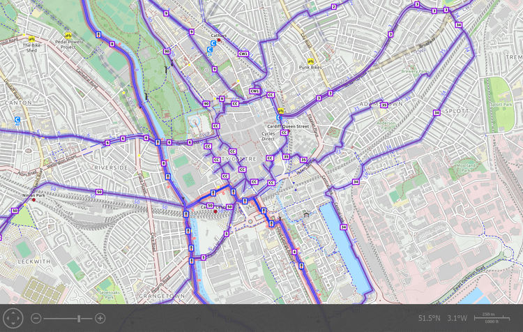 Vector Maps and Custom Shapes - WinForms Map Control | DevExpress