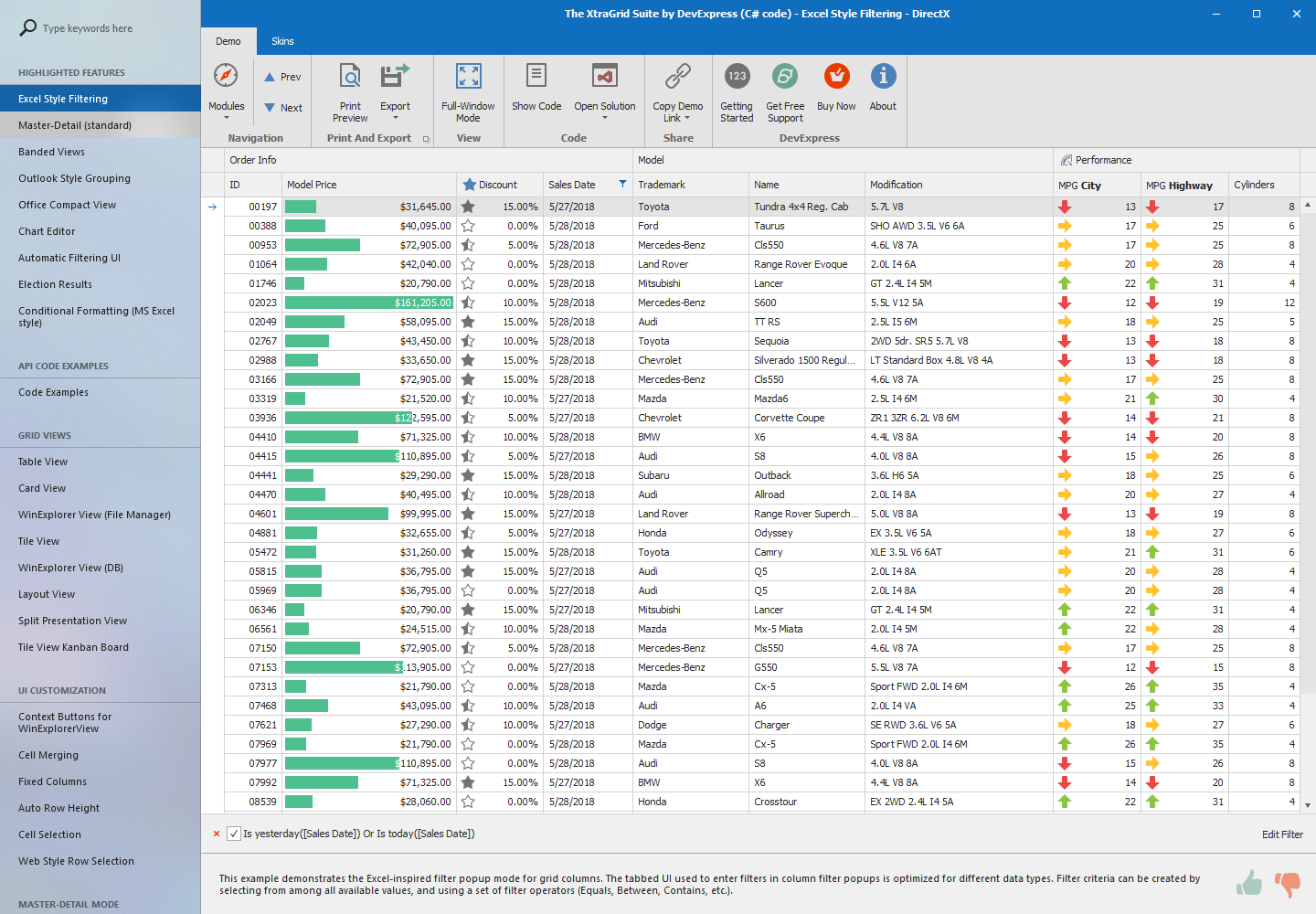 devexpress visual studio marketplace