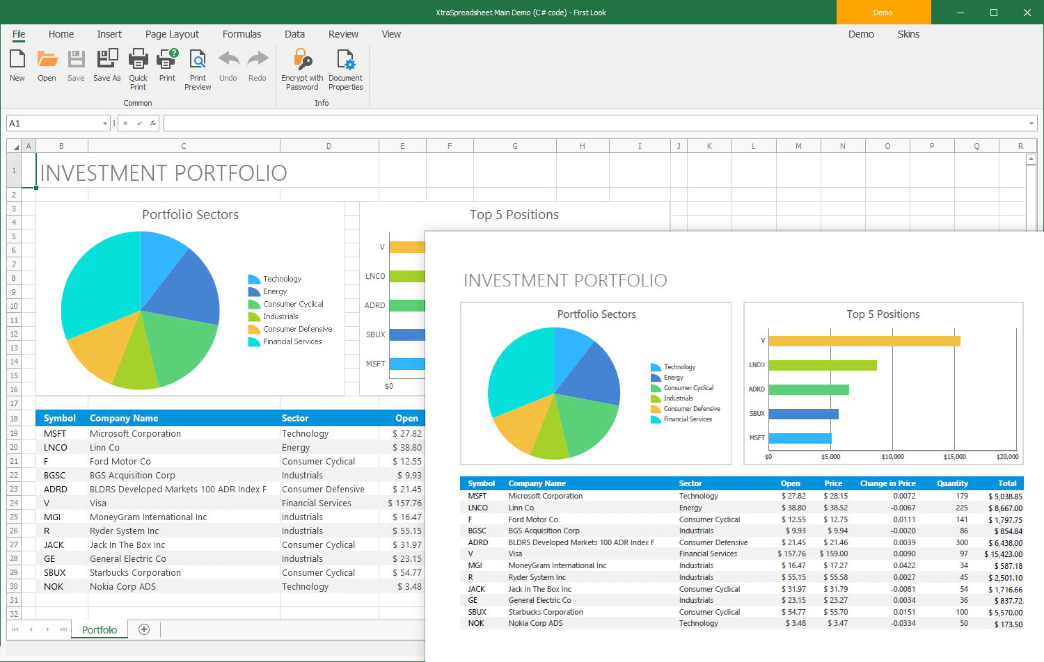 Winforms Spreadsheet Library Winforms Excel Functions And Formulas Images 9588