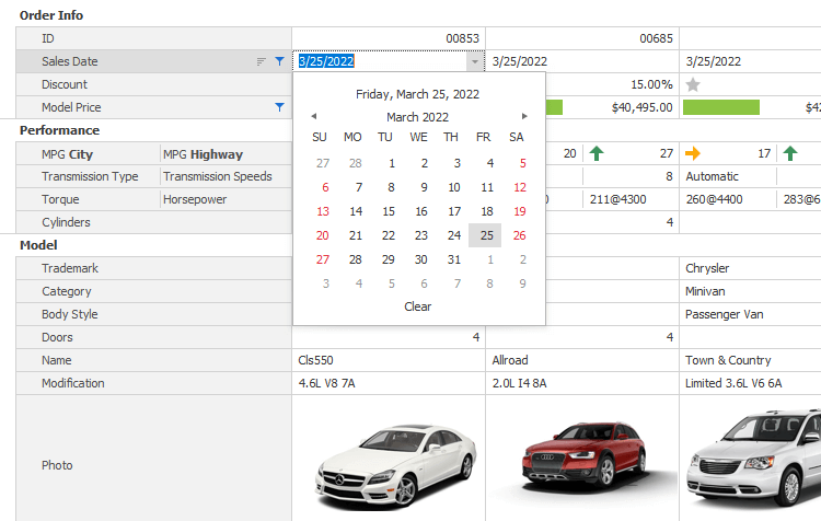 Data Editing and Input Validation - WinForms Vertical Grid | DevExpress