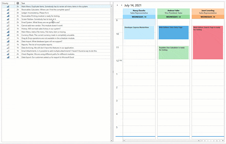 Native Drag and Drop - WPF Grid Control | DevExpress