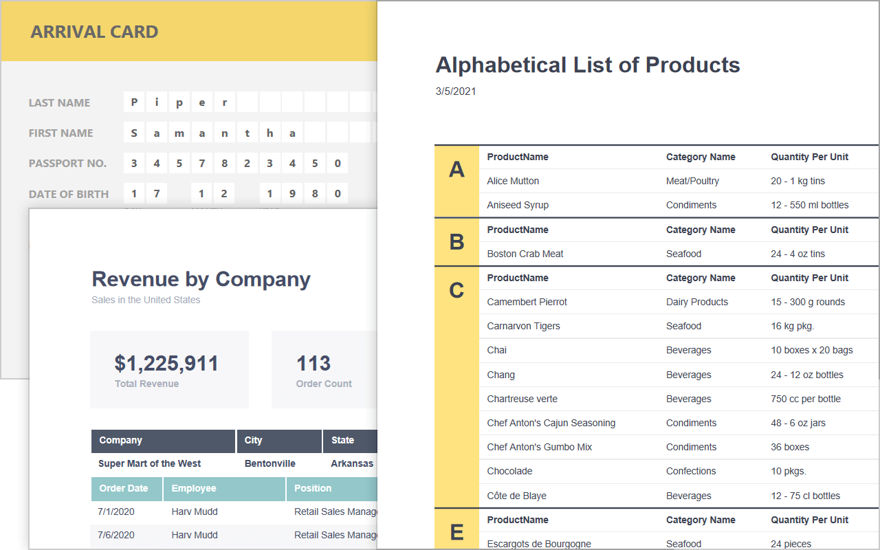 .NET PDF File API Library | C#, VB.NET | DevExpress