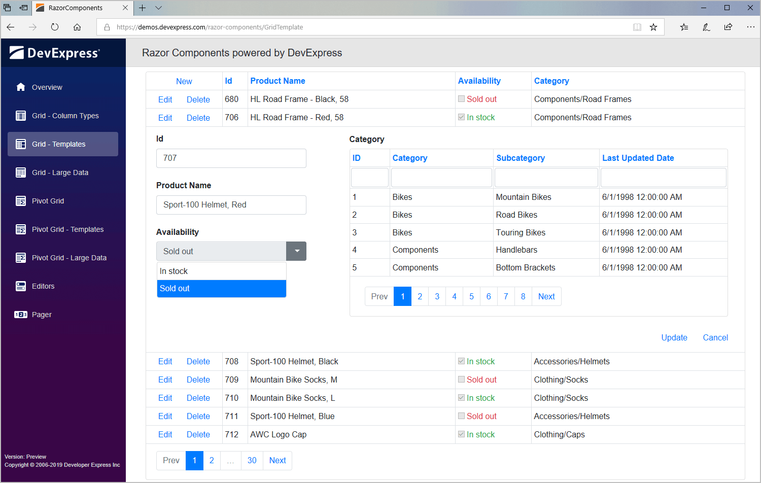 devexpress errorprovider grid