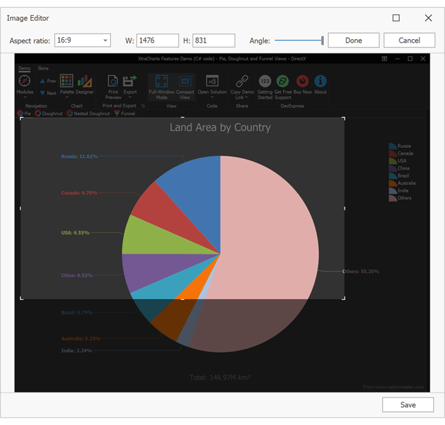 WinForms PictureEdit - Custom Aspect Ratios for Image Crop Operations | DevExpress