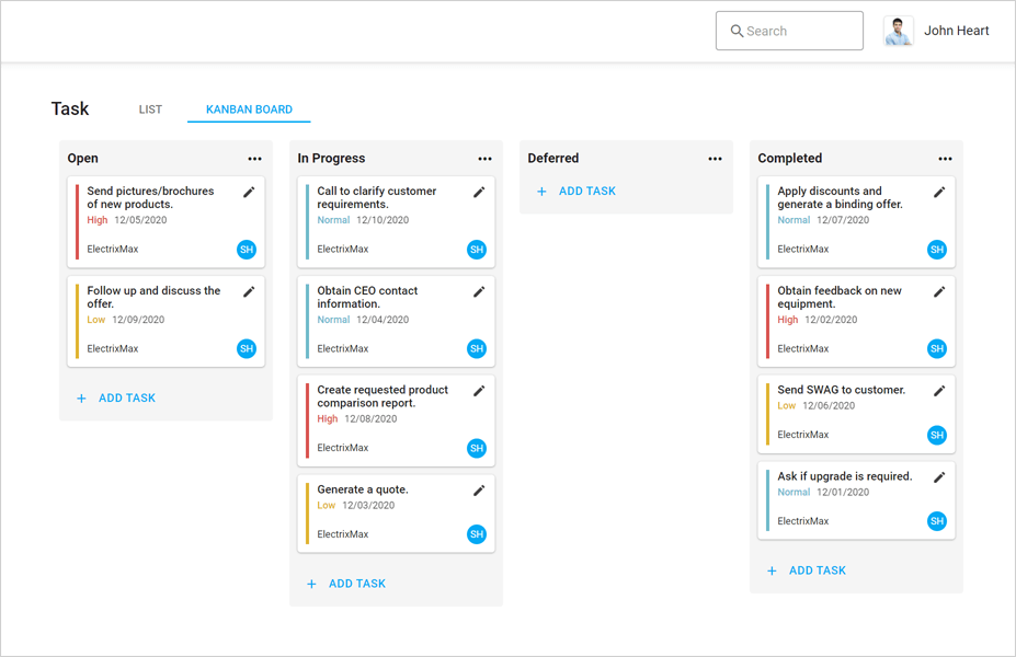 Project Management - Angular Components | DevExpress