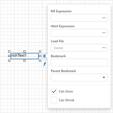 Web Report Designer - Smart Tag Enhancements, DevExpress