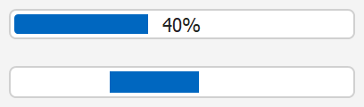 Rounded Progress Bars in WXI Skins - WinForms Data Editors, DevExpress