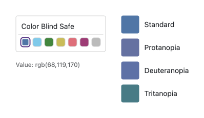 Blazor Color Palette — Custom Colors