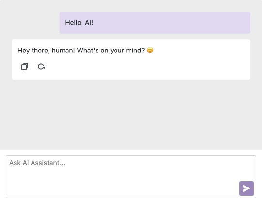 New Blazor AI Chat