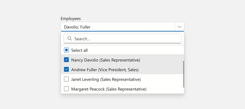 List Box — Select All
