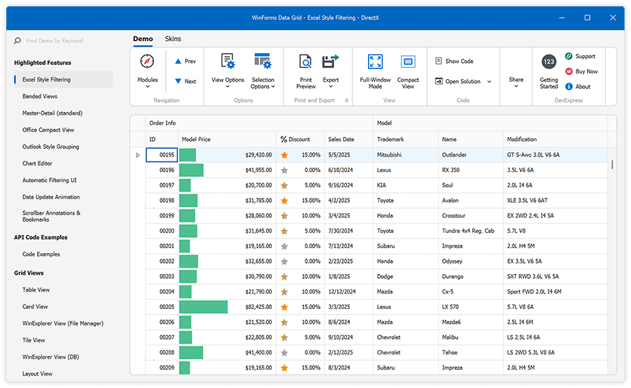 Outlook-style Navigation, WinForms UI Controls | DevExpress