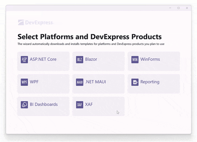 WPF Template Kit, DevExpress