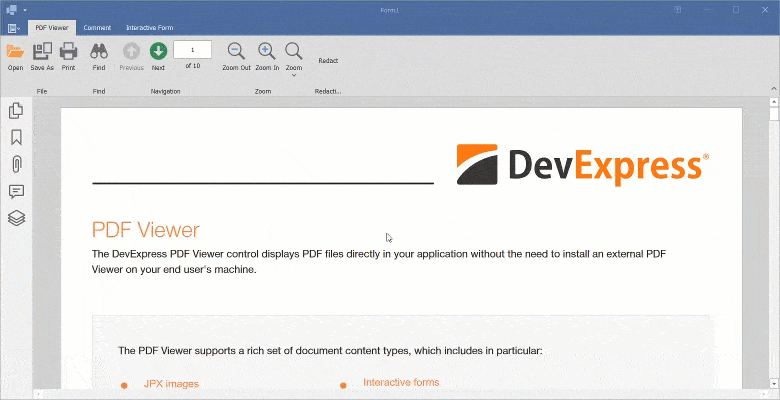 DevExpress PDF - Redaction API