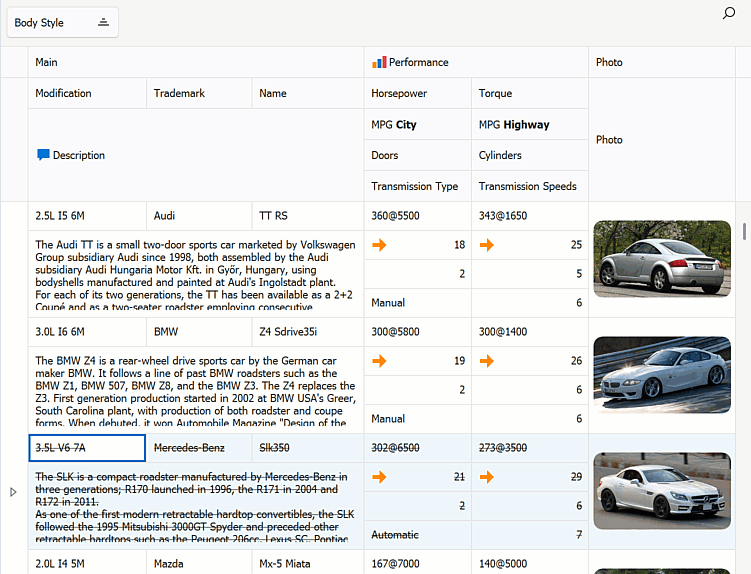 Accessible Column and Band Operations Through Keyboard Input - WinForms Data Grid, DevExpress