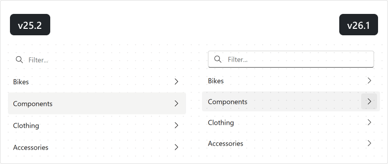 Blazor Accordion — Updated Design