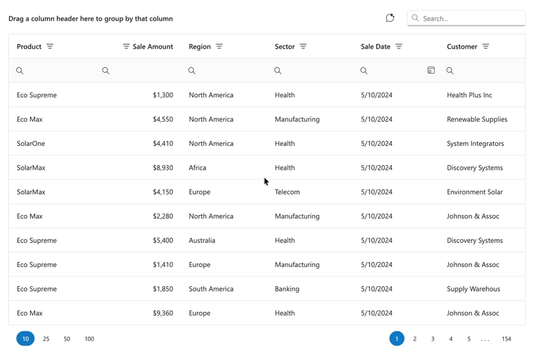 DevExtreme DataGrid and TreeList — AI Assistant