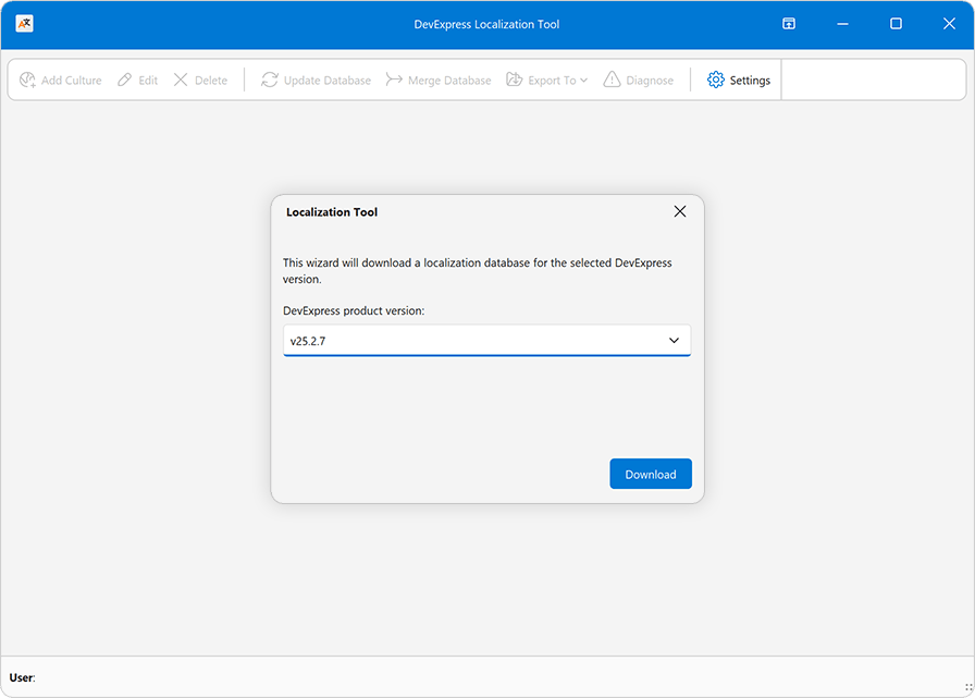 DevExpress Localization Tool