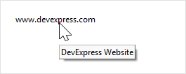 VCL BBCode-Inspired Rich Text Formatting - Hinted Text Example - VCL Components, DevExpress