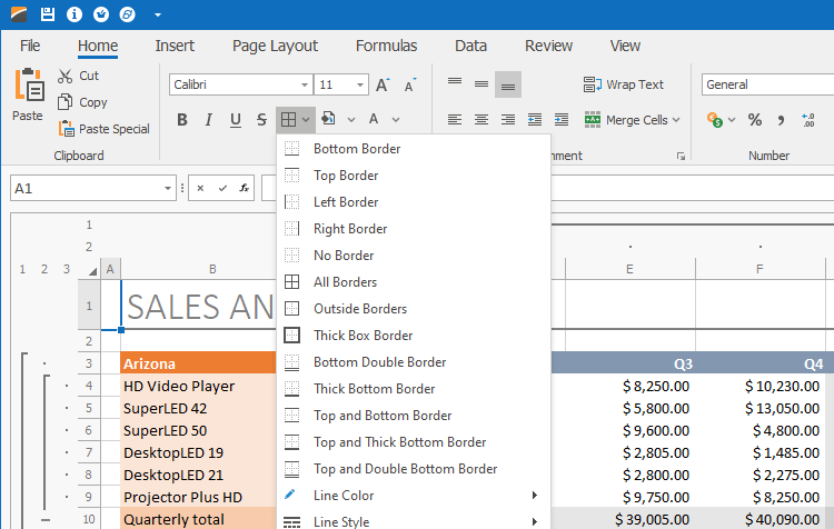 Rich Commands - WinForms Ribbon Control, DevExpress